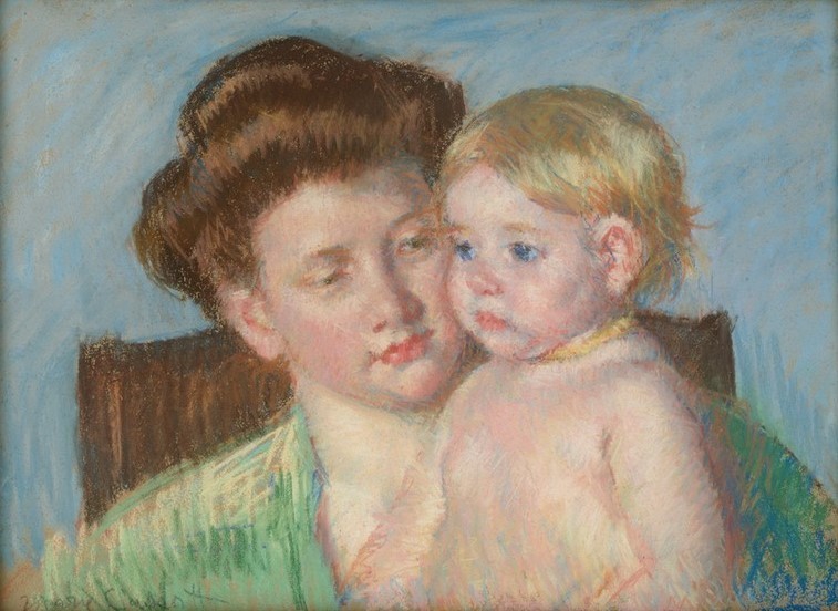 Mary Cassatt, Mutter und Kind (Mutter Und Kind,Mutter)