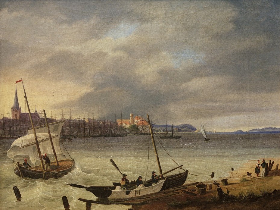 Heinrich Hintze, Kiel und die Kieler Förde  (Orte und Reise)
