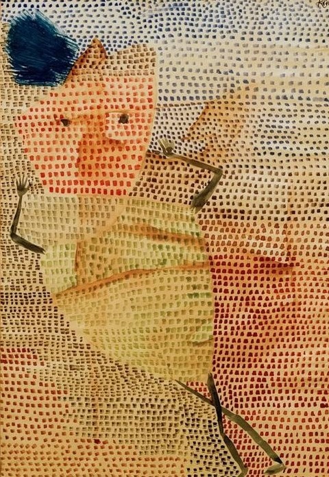 Paul Klee, Maske Laus (Deutsche Kunst,Tarnung,Zoologie,Insekt,Schweizerische Kunst,Abstraktion,Laus,Maske (Gegenstand))