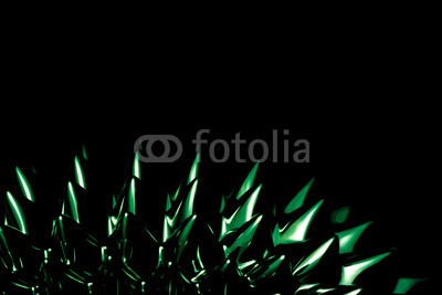 klauskreckler, Ferrofluid (magnet, magnetisch, magnetismus, flüssig, öl, igel, schwarz, weiß, abstrakt, bejahrt, amorph, close-up, einfachheit, metall, dunkel, effekt, eisen, flüssigkeit, feld, kegel, industrie, makro, muster, nano, technologie, nanotechnologie, pool, physi)