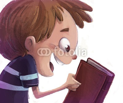 cirodelia, niño feliz con libro (baby, buch, freudig, freudig, lesen, lesen, tome, studieren, studenten, college, schule, schulsachen, lernen, kind, hübsch, gesicht, profile, textur, zeichnung, kindheit, kindliche, isoliert, ausschnit)