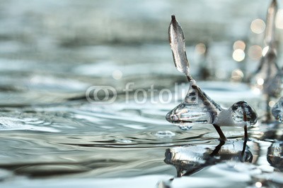 mister767, Eis, Schmelze, Wasser (bokeh, textur, eis, wasser, funkeln, kristalle, norden, eiskristall, aussen, see, teich, winter, frühling, natur, temperaturen, licht, spiegelung, spiegel, blau, kalt, ausse)