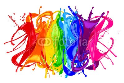 stockphoto-graf, colorful wild rainbow color splash isolated on white background (farbe, platsch, platsch, welle, bunt, tinte, bunt, isoliert, weiß, backgrounds, regenbogen, flüssigkeit, malen, platsch, mix, bewegung, spektrum, malerei, kunst, konzept, kreativ, studio, explosion, platsch, ausschütten, gießen, dynamisch, riesel)