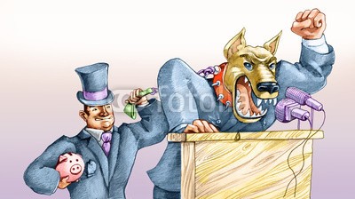 nuvolanevicata, aggressive political (politisch, angriffslustig, wirtschaft, finanz-, party, fremdenfeindlichkeit, geheim, geld, steuern, propaganda, heftig, wahl, bewerber, gewalttätigkeit, soziales, kapitalismus, ideologie, abbildung, backgrounds, konzept, surreal, fantasy, charakte)