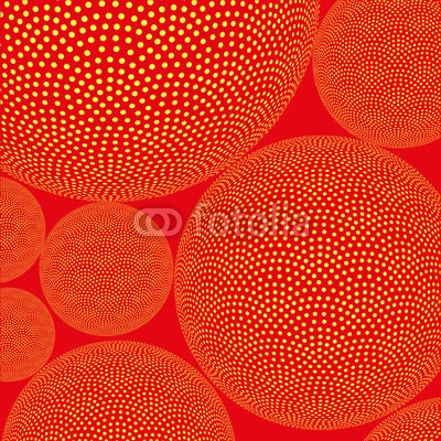 ldep, colorful dotted spheres floating, stylized tiny life forms under a microscope, in a warm orange palette (sphäre, schwimmend, wasser, backgrounds, biologie, vitamine, abstrakt, natur, mikroskopisch, abbildung, partikel, details, grafik, entwerfen, mustern, strukturen, licht, geformt, posters, dekorativ, kreis, life, makro, marin, organisch, gesundheit, grupp)