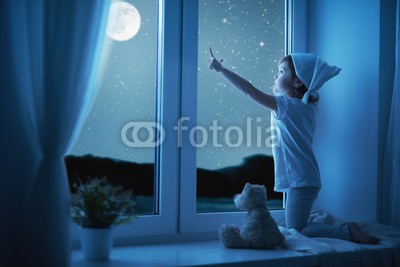 JenkoAtaman, child little girl at window dreaming and admiring starry sky at (nacht, fantasy, traum, stern, kind, fenster, mädchen, abend, galaxies, raum, himmel, kind, astronomie, schöner, wolken, kindheit, vorstellung, think, person, zuhause, blau, märchen, astrologie, erzählung, schönheit, fairy, mond, freundinnen, littl)