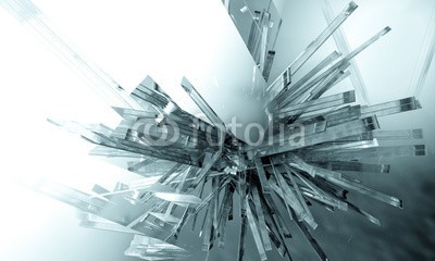 zeber, 3D futuristic background (virtuell, abstrakt, backgrounds, konzept, tiefe, 3d, leuchten, tapete, viereck, explodieren, fiktion, phantastisch, zukunft, géométrie, partikel, rendern, explosion, licht, digitales, wirklichkeit, cyber, technologie, geformt, computer, fantasy, abbildun)