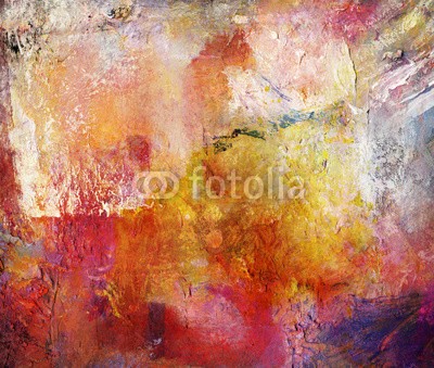 bittedankeschön, malerei mischtechnik bunt (malerei, kunst, bild, bemalt, malen, zeichnen, textur, textur, rot, backgrounds, schirm, formular, farbe, farbe, stoffmuster, pinselstrich, lasur, ölfarbe, fleckig, platz, bejahrt, retro, gelb, braun, lila, orange, gold, ocker, linie, blau, rosa, hellbla)