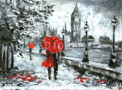 lisima, oil painting, street view of london. Artwork, Black, white and red, big ben (malerei, öl, london, artwork, sketch, schwarz, weiß, europäisch, acryl, park, reisen, baum, eindrucksvoll, regenschirm, zeichnung, historisch, abbildung, england, englisch, architektur, bunt, britischer, tourismus, kunst, kunstvoll, hintergrund, tapet)