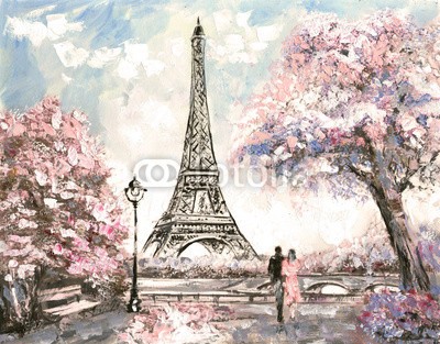 lisima, Oil Painting, Street View of Paris. Tender landscape, spring (malerei, französisch, gebäude, kunst, kunstvoll, wasserfarben, wölben, acryl, reisen, eindrucksvoll, pastell, historisch, abbildung, artwork, architektur, bunt, tourismus, hintergrund, charmant, reiseziel, frankreich, wolken, lebendig, europäisch, ar)
