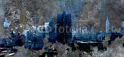 rolffimages, NYC (new york city, stadt, architektur, skyline, urbano, stadtlandschaft, york, turm, neu, metropole, hintergrund, manhattan, gebäude, himmel, silhouette, skyscraper, hauptstädtisch, modern, abbildung, panorama, panoramisch, finanzen, orientierungspunk)