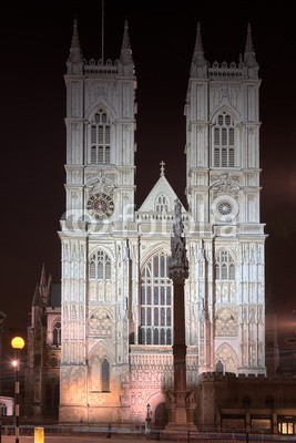 Blickfang, Westminster Abbey HDR (englisch, britischer, england, london, architektonisch, sehenswürdigkeit, hauptstadt, historisch, reiseziel, urlaub, stadtlandschaft, westminster abbey, kirche, krönung, nacht, beleuchtung, farbe, hochformat, nieman)