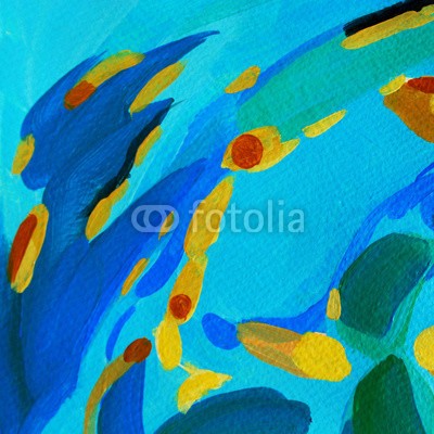 Mikhail Zahranichny, abstract decorative painting for an interior, illustration (malerei, kunst, clipart, abbildung, zeichnung, abstraktion, abstrakt, stil, dekorativ, interieur, blume, hell, zusammengewürfelt, hintergrund, linie, frühling, blütezeit, flecken, entwerfen, blütenblätter, details, festlich, freudig, fröhlichkei)