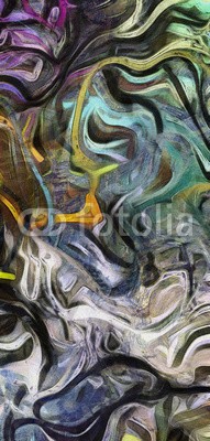 rolffimages, Fluid lines (abstrakt, abstraktion, acryl, kunst, kunstvoll, artwork, hintergrund, bürste, canvas, farbe, sätze, altersgenosse, kreativ, kreativität, kurve, dekoration, dekorativ, entwerfen, zeichnung, elemente, energie, faded, fließen, flüssig, grafik, grung)