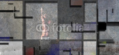 rolffimages, Statue of liberty (new york city, stadt, architektur, skyline, urbano, stadtlandschaft, york, turm, neu, metropole, hintergrund, manhattan, gebäude, silhouette, skyscraper, hauptstädtisch, modern, uns, american, orientierungspunkt, states, gebäude, landschaf)