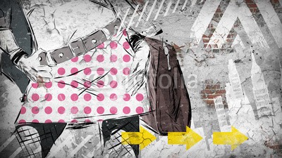 Yevhen, Modern teenage girl on grunge background. (gestalten, grunge, person, mädchen, modellieren, urbano, portrait, modern, lässig, weiblich, jugendzeit, wand, lebensstil, trendy, schönheit, stylish, stil, textur, entwerfen, abstrakt, party, shoppen, gesicht, malen, backstein, frau, abbildung, farb)