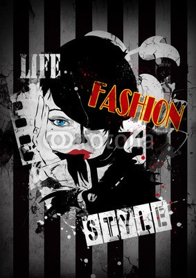 Yevhen, Modern teenage girl (hintergrund, gestalten, grunge, sommer, glamour, lässig, weiblich, posing, jugendzeit, wand, trendy, stil, augengläser, brünett, textur, sexy, straße, modellieren, urbano, portrait, frau, lebensstil, sinnlich, stadt, geschlechtlich, stylish, bein)
