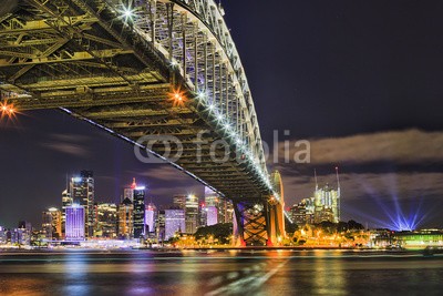 Taras Vyshnya, Sy Vivid 2016 Mils Arch Projection (architektur, brücke, feier, stadt, bunt, unterhaltung, event, hafen, kaleidoskope, orientierungspunkt, besinnung, sydney, tourismus, urbano, lebendig, wasser, nsw, australien, beleuchtung, licht, show, saturiert, nacht, festival, dekoration, vorsprun)