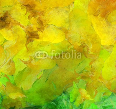 rolffimages, Bright Colorful Abstract Oil Painting (canvas, gelb, grün, farbenskala, pinselstrich, hintergrund, grunge, textur, dekoration, zeichnung, abstrakt, lebendig, acryl, abbildung, ausdruck, modern, malen, dekorativ, öl, vielfarbig, tapete, farbe, bunt, schöner, artwork, altersgenosse, kunstvol)