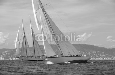 litchi cyril, voiliers (segel, boot, regatta, meer, nautisch, crew, blau, azur, sonne, mittelmeer, früher, zeit, classic, holz, matrosen, matrosen, segelboot, seil, seil, takelage, kupfer, leder, boot, überschrift, erdichtet, stangen, ausnahme, segelboot, brücke, verbinde, ba)