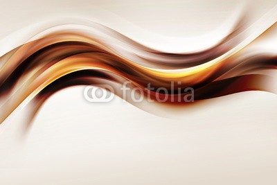 SidorArt, Gold Brown Wave Design Abstract Background (gold, braun, welle, entwerfen, wind, abstrakt, hintergrund, abstraktion, abbildung, schöner, licht, business, dekoration, gestalten, modern, rauch, cyberspace, bewegung, dekorativ, präsentation, tapete, textur, karte, schatten, fraktal, weiß, kreati)