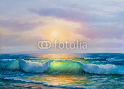 serge-b, painting seascape (meer, malerei, kunst, blau, künstler, welle, movement, sommer, wasser, reisen, horizont, elemente, canvas, zeichnung, picturesque, abbildung, rasten, ökologisch, meditative, hell, ökologie, morgens, impressionismus, durchsichtig, bild, himmel, pur)