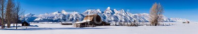 bvuhh, Grand Teton National Park (grand-teton-nationalpark, uns, blue sky, panoram)