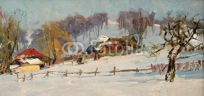 vadim_fl, landscape, oil painting, hand made (landschaft, himmel, kunst, malerei, hintergrund, öl, natur, abbildung, grün, sommer, baum, wald, blau, schöner, zeichnung, gras, jahreszeit, canvas, artwork, bunt, ländliche, acryl, kunstvoll, blume, farbe, entwerfen, bürste, haus, impressionismu)