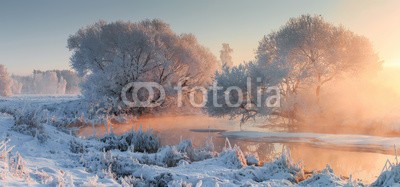 alexugalek, Winter landscape (winter, landschaft, hintergrund, schnee, weihnachten, verschneit, weiß, licht, jahreszeit, kalt, wald, natur, schöner, blau, panorama, morgens, märchen, reisen, baum, anblick, park, urlaub, weihnachten, sonnenlicht, frost, sonnenschein, schneefal)