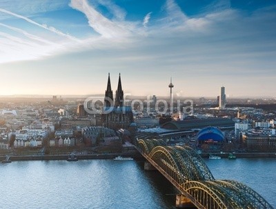 davis, Kölner Dom und Stadtpanorama (cologne, cologne, fastnacht, stadt, rhein, panorama, dom, deutsch, kirche, cologne, flux, sommer, orientierungspunkt, himmel, tourismus, brück)