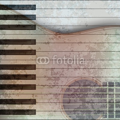 lembit, abstract music grunge background acoustic guitar and piano (gitarre, piano, key, musik, instrumente, musikalisch, klingen, grunge, backgrounds, jazz, fels, verschmutzt, jahrgang, retro, rau, malerei, melodie, abbild, klassik, zeichen, schwarz, abbildung, abstrakt, symbol, bettuch, revival, ideen, elemente, sti)