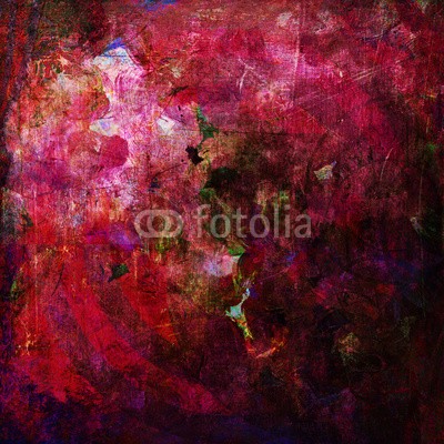 bittedankeschön, abstract painting in mixed media style (malerei, kunst, bild, bemalt, malen, zeichnen, textur, textur, rot, backgrounds, schirm, formular, farbe, farbe, muster, blau, hochformat, entwicklung, hobby, erholung, grasen, bunt, bunt, braun, bejahrt, grunge, linie, linie, purpur, ros)