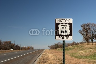 forcdan, Route 66, Kansas (66, amerika, american, arizona, attraktion, kfz, blau, california, autos, küste, beton, oden, dreck, antrieb, leer, freiheit, brennstoff, gas, highway, historisch, auskunft, orientierungspunkt, motor, motorrad, national, niemand, öl, alt, bemalt, gehstei)