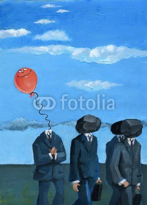 nuvolanevicata, think high (ideen, traum, konzept, ideen, vielfalt, freudig, reihe, pfad, mitarbeiter, uniform, kreativ, himmel, sprechblase, rot, schwer, frivol, flug, ne)