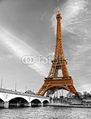 luciano mortula, Eiffel tower, Paris. (paris, eiffelturm, turm, europa, tour, frankreich, französisch, trocadéro, monuments, schwarzweiß, schwarz, und, weiß, uralt, architektur, schöner, brücke, gebäude, capital, stadt, stadtlandschaft, konstruktion, europäisch, berühmt, historisc)