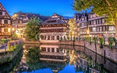 Alexi TAUZIN, Alsace, France (strassburg, elsass, frankreich, schäferhund, département bas-rhin, stadt, haus, wasser, bank, europa, typisch, architektur, wohlstand, kanal, picturesque, sonnenuntergänge, abenddämmerung, abend, besinnung, nacht, himmel, haus, landschaft, sightseein)