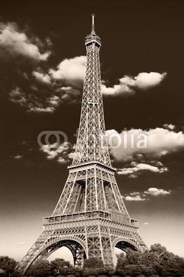 Giuseppe Porzani, la Torre Eiffel retrò (paris, jahrgang, eiffelturm, franzosen, platzhalter, denkmal, retro, grunge, bejahrt, pariser, postkarte, tourismus, reise, backgrounds, urlaub, turm, eiffelturm, anblick, backgrounds, anblick, landschaft, niemand, konzept, konzeptionell, abbildun)