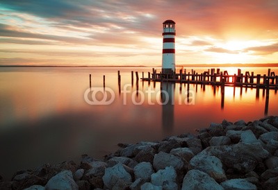 TTstudio, Landscape ocean sunset - lighthouse (küste, leuchtturm, ozean, meer, sonnenuntergänge, österreich, backgrounds, bellen, strand, leuchtfeuer, balken, schöner, schönheit, blau, gebäude, wolken, wolken, küstenlinie, kante, abend, hafen, horizont, insel, see, orientierungspunkt, landschaf)