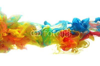 Leigh Prather, Colorful ink in water (tinte, malen, regenbogen, farbe, bunt, backgrounds, abstrakt, flüssigkeit, nass, wasser, fließen, strömend, gelb, rot, blau, grün, schmalz, tropfen, farbe, kunst, wirbel, glatt, bewegung, wolken, färben, geformt, entladen, weiß, entwerfen, weic)