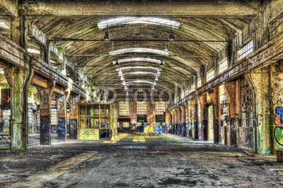 tobago77, Old derelict warehouse (hangar, ablagerungen, lagerhaus, einkaufen, fabrik, leerstehend, leerstehend, abandon, leerstehend, leerstehend, grunge, graffiti, kaputt, verfall, abhang, faulenzen, industrie, industrieller, backgrounds, gewerblich, erforschungen, urbano, vakuum, gebäud)