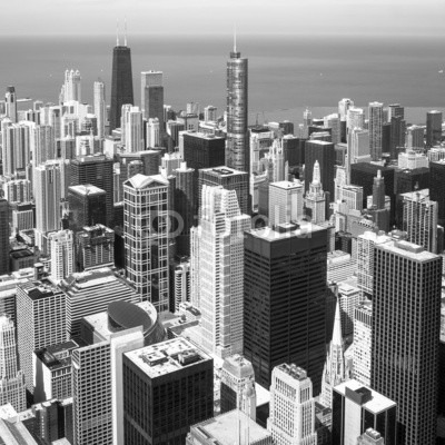f11photo, Chicago skyline aerial view (chicago, nacht, panorama, hotel, wolken, skyscraper, downtown, turm, reiseziel, amerika, uns, michigansee, reisen, urbano, orientierungspunkt, attraktion, panoramisch, altersgenosse, skyline, abend, see, abenddämmerung, gebäude, architektur, farbe, stad)