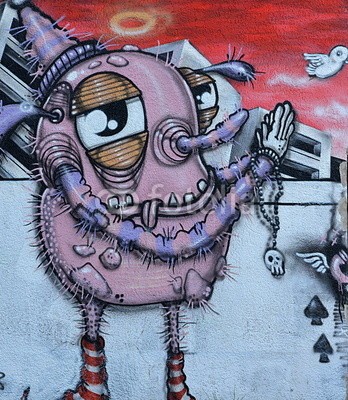 celeste clochard, graffiti (graffiti, gischt, malen, abstrakt, street art, farbe, ausdruck, list, schweiz, vorstadt, bunt, kunst, wand, fiktio)