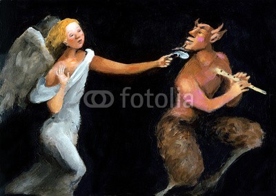 nuvolanevicata, desiderio (konzept, ideen, surreal, fantasy, hölle, engel, umwerben, bosheit, makeup, satyr, frechdachs, schlau, keuschheit, fallen, loslassen, übergabe, charakter, emotion, vielfalt, gut, übel, himmel, instinkt, psyche, bewusstlos, archetyp, kuns)