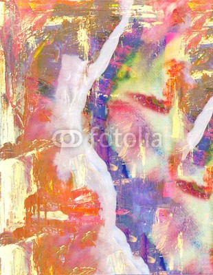 Laurin Rinder, Abstract on Paper (abstrakt, acryl, kunst, künstler, kunstvoll, backgrounds, schöner, blau, bürste, canvas, farbe, handwerk, dekorativ, entwerfen, details, gold, grün, öl, malerei, farbenskala, mustern, rosa, rot, weiß, szenerie, geformt, studio, oberfläche, textu)