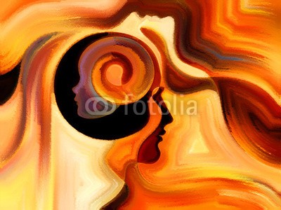 agsandrew, Way of Inner Paint (backgrounds, malen, reason, effekt, inspiration, vorstellung, existenz, spiritual, life, symbol, identität, gesicht, spirit, profile, übertragener ausdruck, gedanken, entwerfen, sinne, kopf, abbildung, psyche, intelligenz, bunt, halluzinogen, mensc)