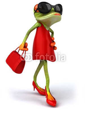 julien tromeur, Sexy frog (tier, umwelt, auge, frog, grün, natur, schleimig, klebrig, unke, zehe, tropisch, tropics, wildlife, 3d, abbildung, sexy, gestalten, modellieren, hooker, rot, garniert, schuh, stilettos, stil, frau, lippenstift, tasche, handtasche, weiblich, attrakti)