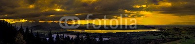 bakanahito, Alpenpanorama im Allgäu mit See und Bergen (alps, see, landschaft, beine, abendstimmung, sonnenuntergänge, wasser, wolken, bavaria, deutsc)