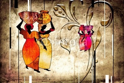 maxtor777, african motive ethnic retro vintage (afrika, afrikanisch, kunst, schwarz, kultur, dekoration, dekorativ, zeichnung, ethnisch, exotisch, flora, rahmen, hütte, abbildung, landschaft, life, einheimisches, natürlich, natur, leute, platz, savanne, stil, tourismus, traditionell, reisen, bau)
