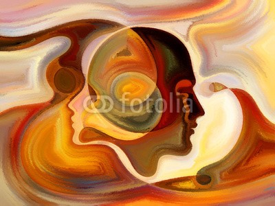 agsandrew, Way of Inner Paint (nase, gedanken, symbol, konzept, bunt, kreativ, intelligenz, profile, mann, backgrounds, metaphysisch, sinne, textur, abbildung, gesicht, seelisch, effekt, tapete, intellekt, geist, mensch, silhouette, allegorie, wasserfarben, life, kopf, existen)