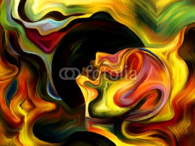 agsandrew, Diversity of Inner Paint (farbenskala, psyche, self, visualisierung, gesicht, abstrakte kunst, bunt, abstrakt, wasserfarben, silhouette, bewusstsein, profile, kunst, licht, nase, intelligenz, dekoration, psychologie, halluzinogen, mann, ideen, menschlich, kopf, artwork, perceptio)